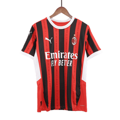 Męska wersja PULISIC #11 AC Milan Koszulka domowa piłkarska 2024/25 - UCL - Slim Fit - Topowe Koszulki Pilkarskie Sklep Internetowy