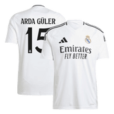 Męska Wysokiej jakości koszulka piłkarska Arda Guler #15 Real Madryt Home 2024/25 - Topowe Koszulki Pilkarskie Sklep Internetowy