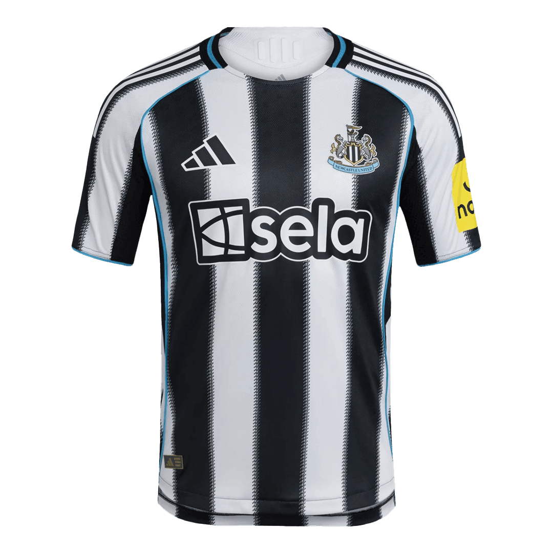 Męska Koszulka Domowa Newcastle United Wersja Piłkarska 2025/26 - Slim Fit - Topowe Koszulki Pilkarskie Sklep Internetowy