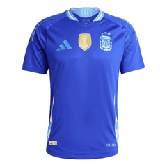 Męska Koszulka Wyjazdowa Argentyna MESSI #10 Wersja Piłkarska 2024 - Slim Fit - Topowe Koszulki Pilkarskie Sklep Internetowy