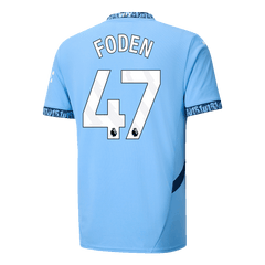 FODEN #47 Koszulka piłkarska domowa Manchester City 2024/25 - Topowe Koszulki Pilkarskie Sklep Internetowy