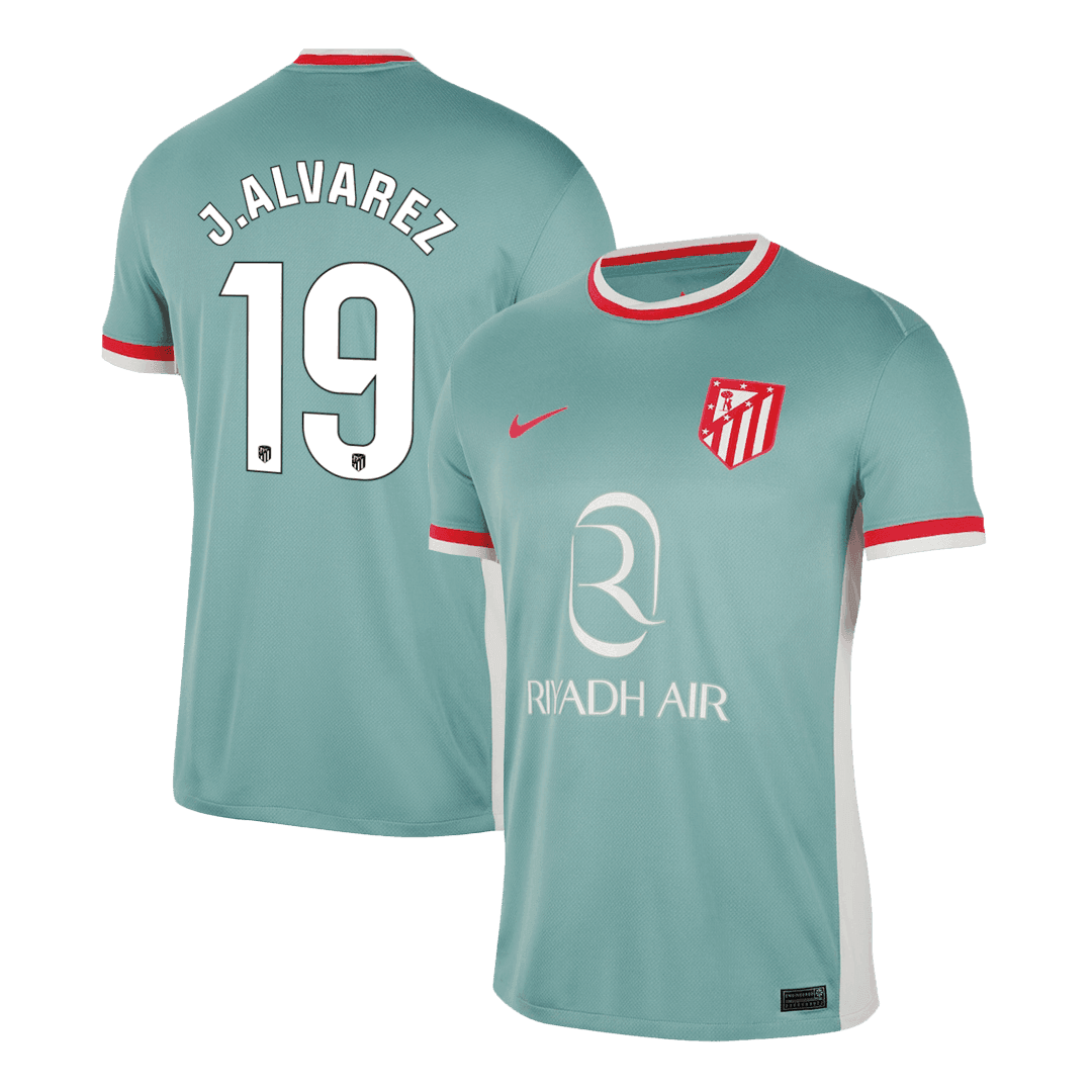 Męska koszulka piłkarska J.ALVAREZ #19 Atletico Madrid 2024/25 - Topowe Koszulki Pilkarskie Sklep Internetowy