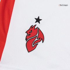 Dziecięcy Zestaw Wyjazdowa AC Milan (Koszulka + Spodenki + Skarpety) 2025/26