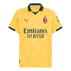 Męska Koszulka Trzecia Wyjazdowa AC Milan FOFANA #19 2025/26 - Topowe Koszulki Pilkarskie Sklep Internetowy