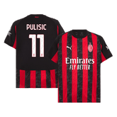 Męska Koszulka Domowa AC Milan PULISIC #11 2025/26 - Topowe Koszulki Pilkarskie Sklep Internetowy