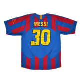 Koszulka Retro Domowa Barcelona MESSI #30 2005/06 - UCL Final - Topowe Koszulki Pilkarskie Sklep Internetowy