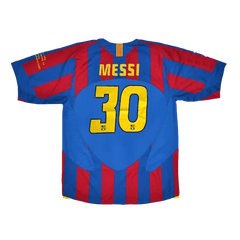 Koszulka Retro Domowa Barcelona MESSI #30 2005/06 - UCL Final - Topowe Koszulki Pilkarskie Sklep Internetowy