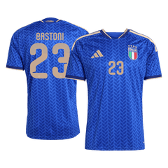 Męska Koszulka Domowa Italy BASTONI #23 World Cup 2026
