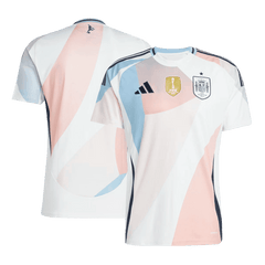 Męska Koszulka Wyjazdowa Hiszpania 2025 - Women's Euro - Topowe Koszulki Pilkarskie Sklep Internetowy