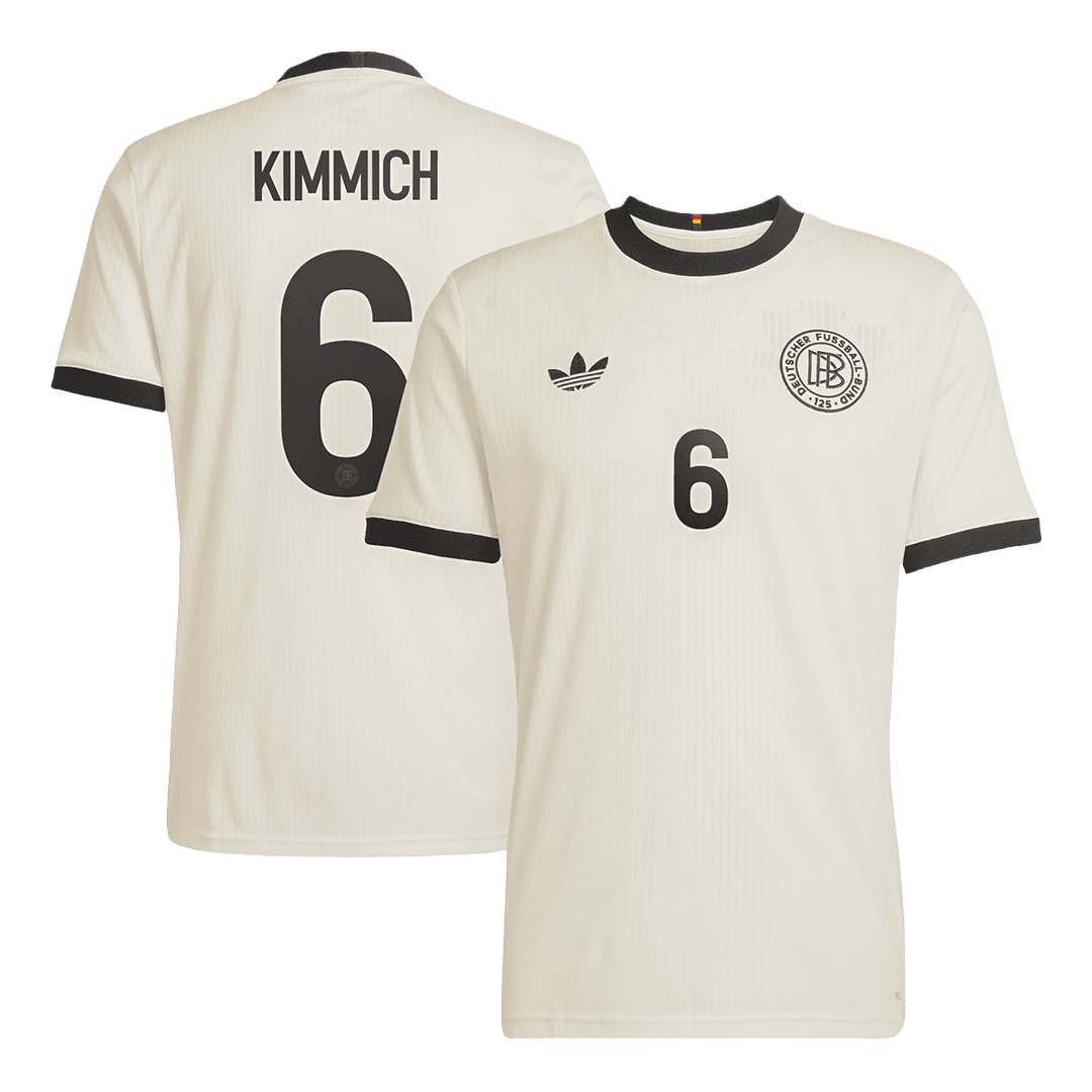 Męska Koszulka Niemcy 125th Anniversary KIMMICH #6 2025 - Topowe Koszulki Pilkarskie Sklep Internetowy