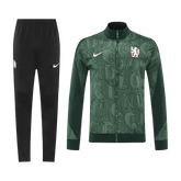 Męski Zestaw Treningowy Chelsea (Kurtka+Spodnie) 2025/26 - Topowe Koszulki Pilkarskie Sklep Internetowy