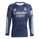Męska Koszulka Wyjazdowa Real Madryt Długi Rękaw 2025/26 - Topowe Koszulki Pilkarskie Sklep Internetowy