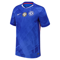 Męska Koszulka Domowa Chelsea WORLD CHAMPIONS #25 2025/26 - with chest badge - Topowe Koszulki Pilkarskie Sklep Internetowy