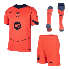 Auswärtstrikot des FC Barcelona für Herren (Trikot + Shorts + Stutzen) 2025/26