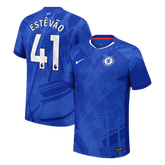 Męska Koszulka Domowa Chelsea ESTÊVÃO #41 Wersja Piłkarska 2025/26 - Slim Fit - Topowe Koszulki Pilkarskie Sklep Internetowy
