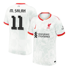 M.SALAH #11 Męska wyjazdowa koszulka piłkarska Liverpool 24/25 - UCL - Topowe Koszulki Pilkarskie Sklep Internetowy