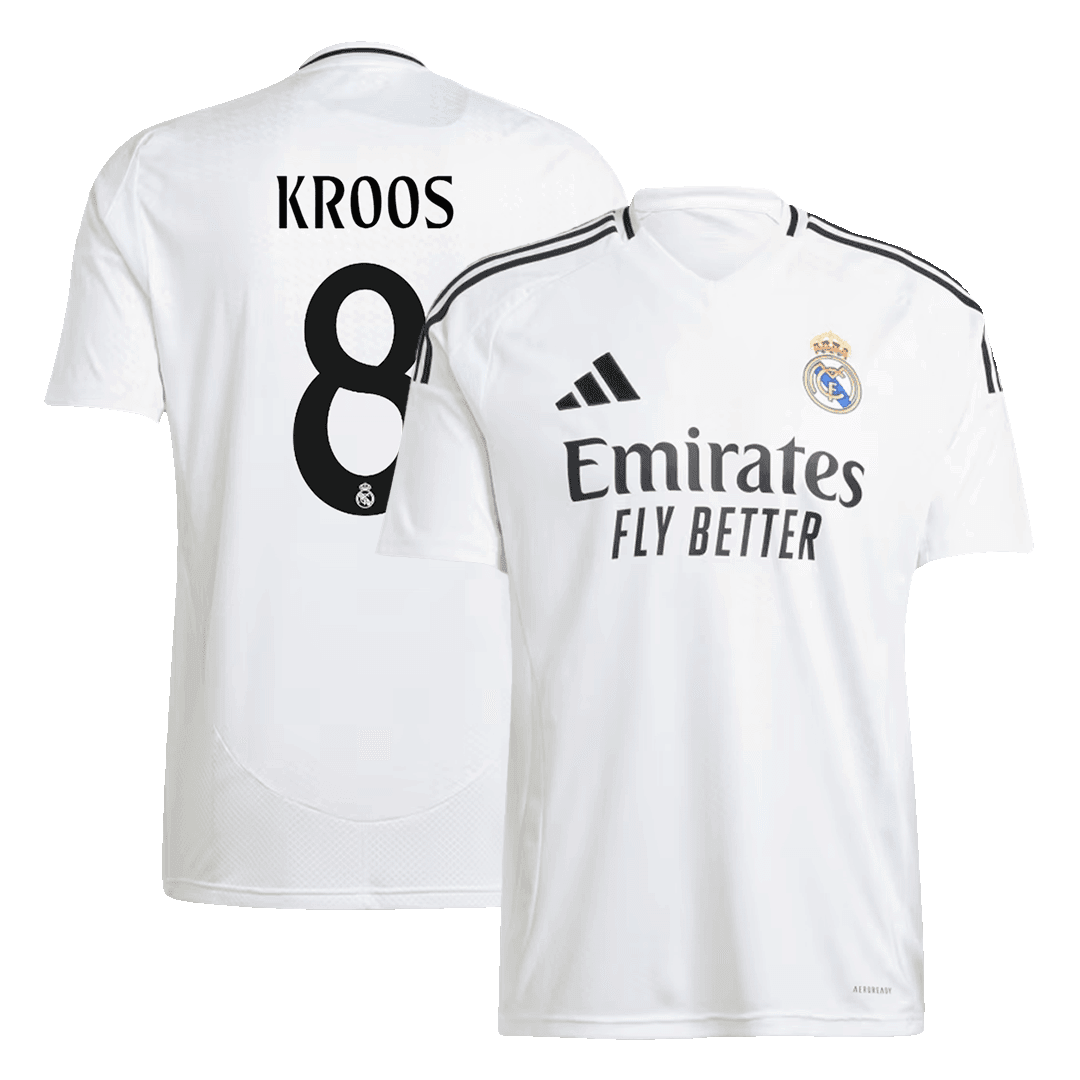 KROOS #8 Real Madrid Koszulka Domowa Piłkarska 2024/25 - Topowe Koszulki Pilkarskie Sklep Internetowy