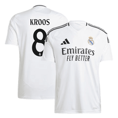 KROOS #8 Real Madrid Koszulka Domowa Piłkarska 2024/25 - Topowe Koszulki Pilkarskie Sklep Internetowy