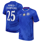 Męska Koszulka Domowa Chelsea WORLD CHAMPIONS #25 2025/26 - with chest badge - Topowe Koszulki Pilkarskie Sklep Internetowy