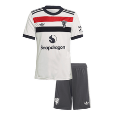 Dziecięca koszulka piłkarska Manchester United Third Away (koszulka+spodenki) 2024/25 - Topowe Koszulki Pilkarskie Sklep Internetowy