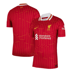 Męska Koszulka Domowa Liverpool Wersja Piłkarska 2024/25 - Slim Fit - Topowe Koszulki Pilkarskie Sklep Internetowy