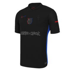 Męska Koszulka Wyjazdowa Barca X Travis Scott 2024/25 Wersja Piłkarska - Slim Fit - Topowe Koszulki Pilkarskie Sklep Internetowy