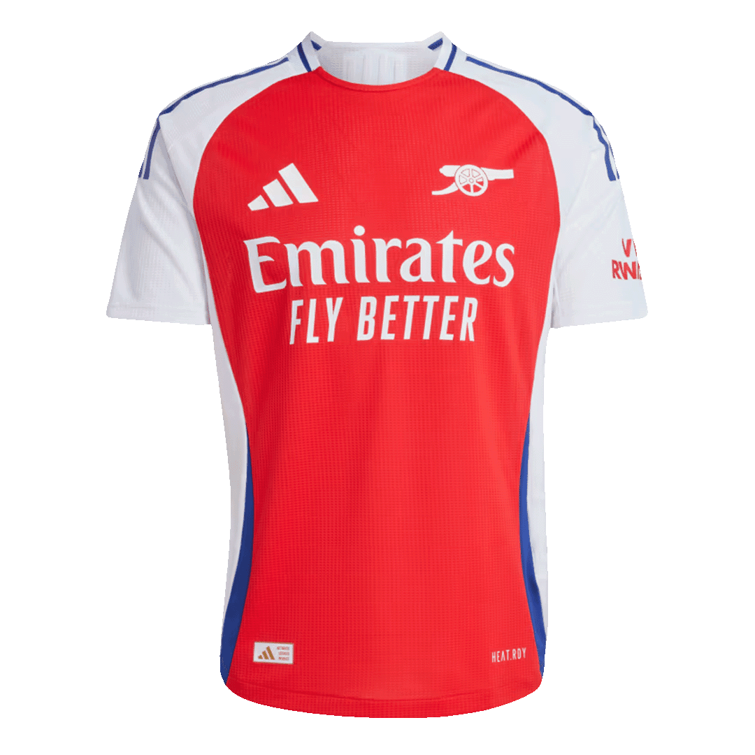 Męska Wersja zawodnika Arsenal Home Wysokiej jakości koszulka piłkarska 2024/25 - Slim Fit - Topowe Koszulki Pilkarskie Sklep Internetowy