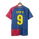 ETO'O #9 Męska retro koszulka piłkarska Barcelona domowa z sezonu 08/09 - UCL Final - Topowe Koszulki Pilkarskie Sklep Internetowy