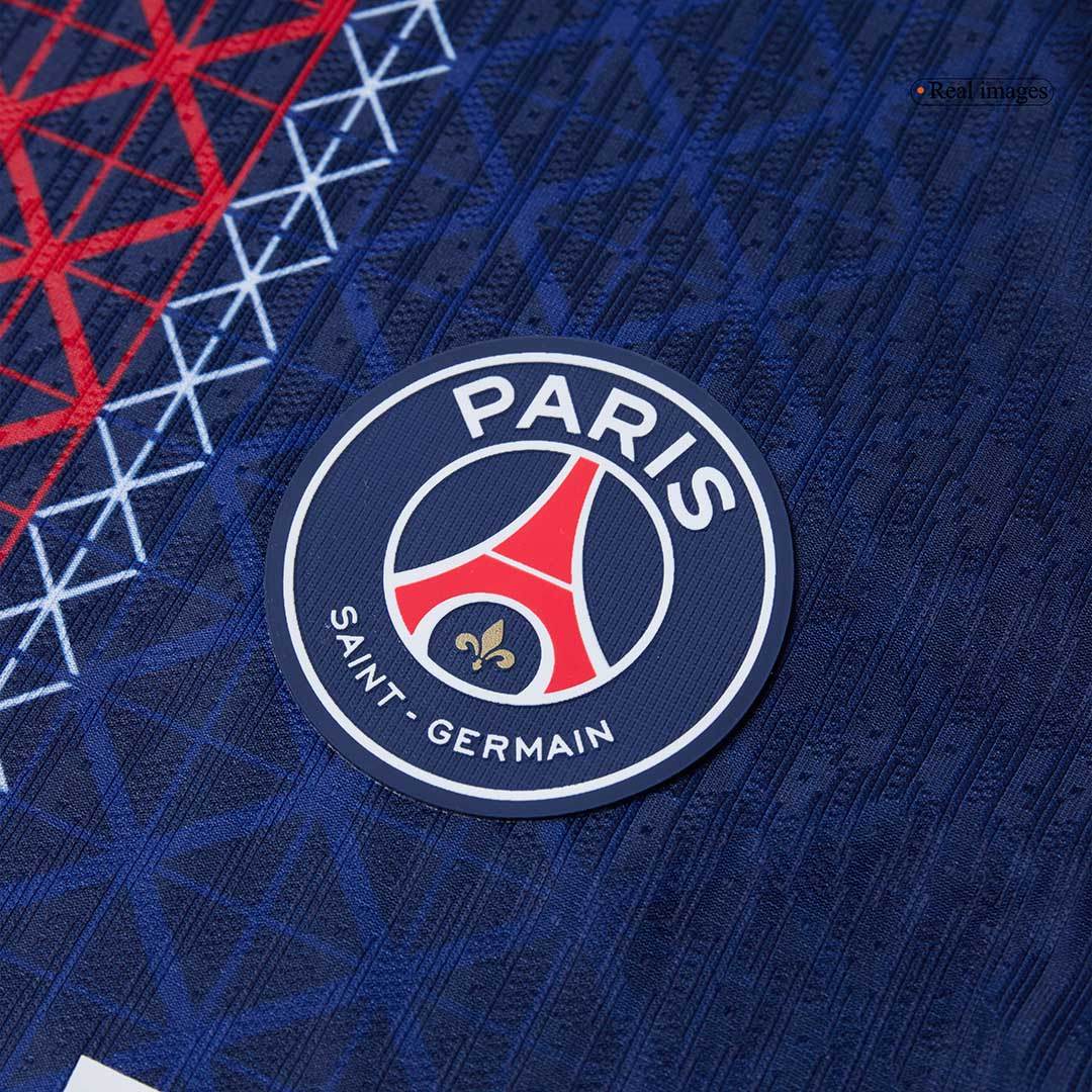 Męska Koszulka Domowa PSG KVARATSKHELIA #7 Wersja Piłkarska 2025/26 - Slim Fit - Topowe Koszulki Pilkarskie Sklep Internetowy
