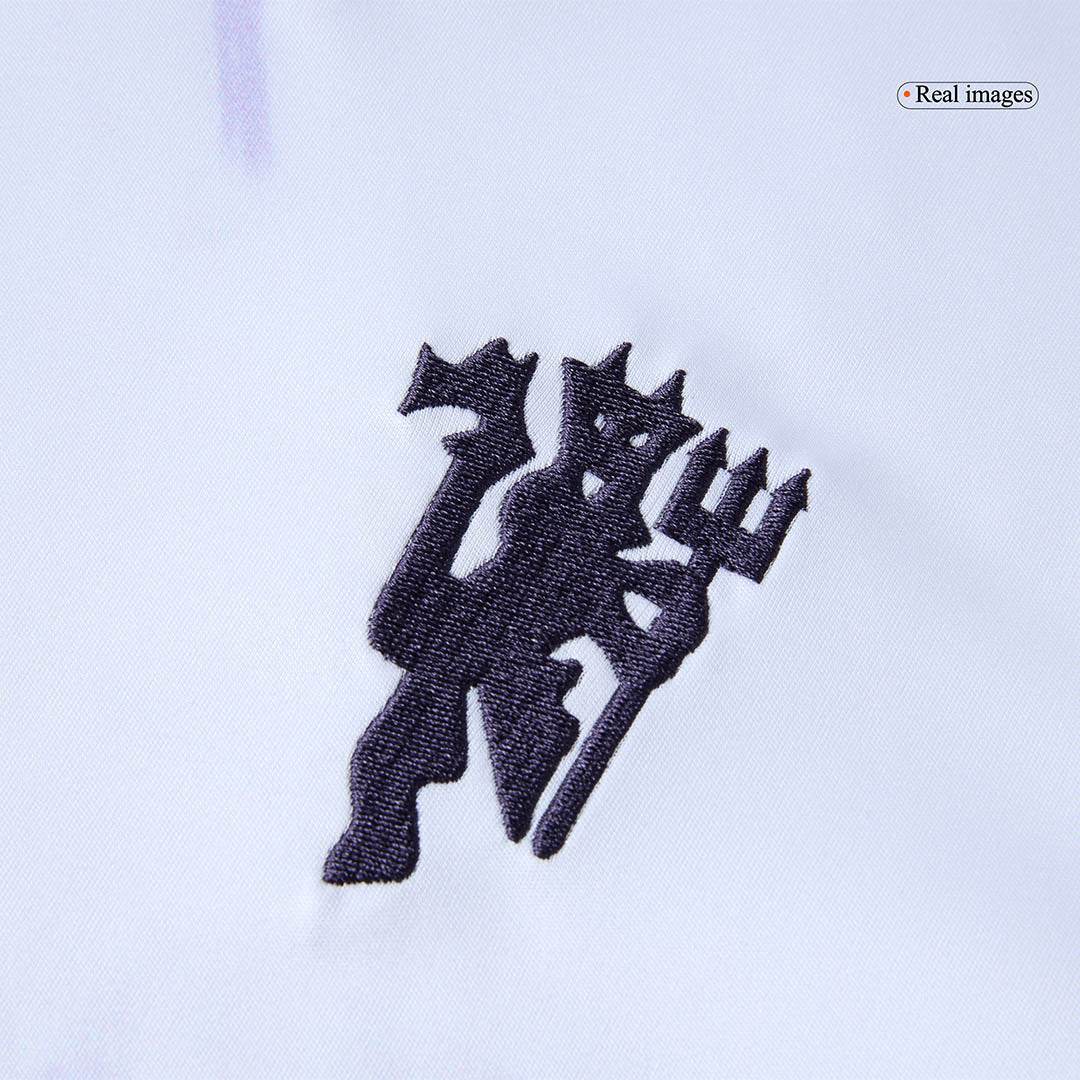 Męski Zestaw Wyjazdowa Manchester United (Koszulka + Spodenki + Skarpety) 2025/26 - Topowe Koszulki Pilkarskie Sklep Internetowy