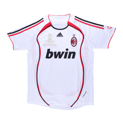 Męska koszulka wyjazdowa Retro RONALDO #99 2006/07 AC Milan - UCL