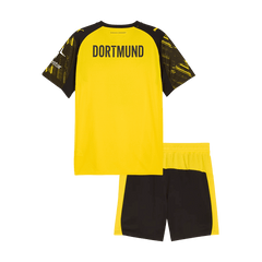 Dziecięcy Zestaw Domowa Borussia Dortmund (Koszulka+Spodenki) 2025/26