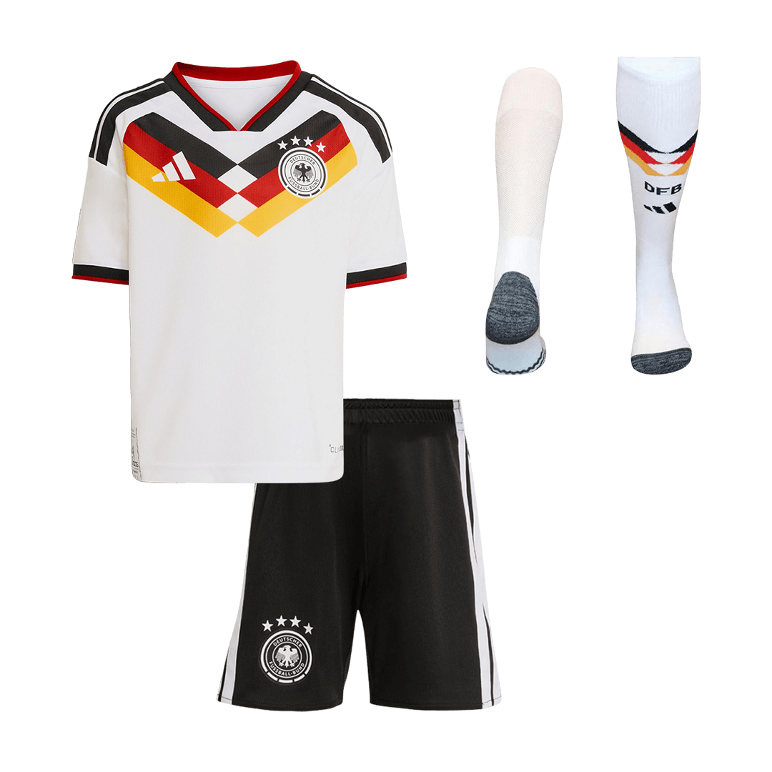 Dziecięcy Zestaw Domowa Germany (Koszulka + Spodenki + Skarpety) World Cup 2026