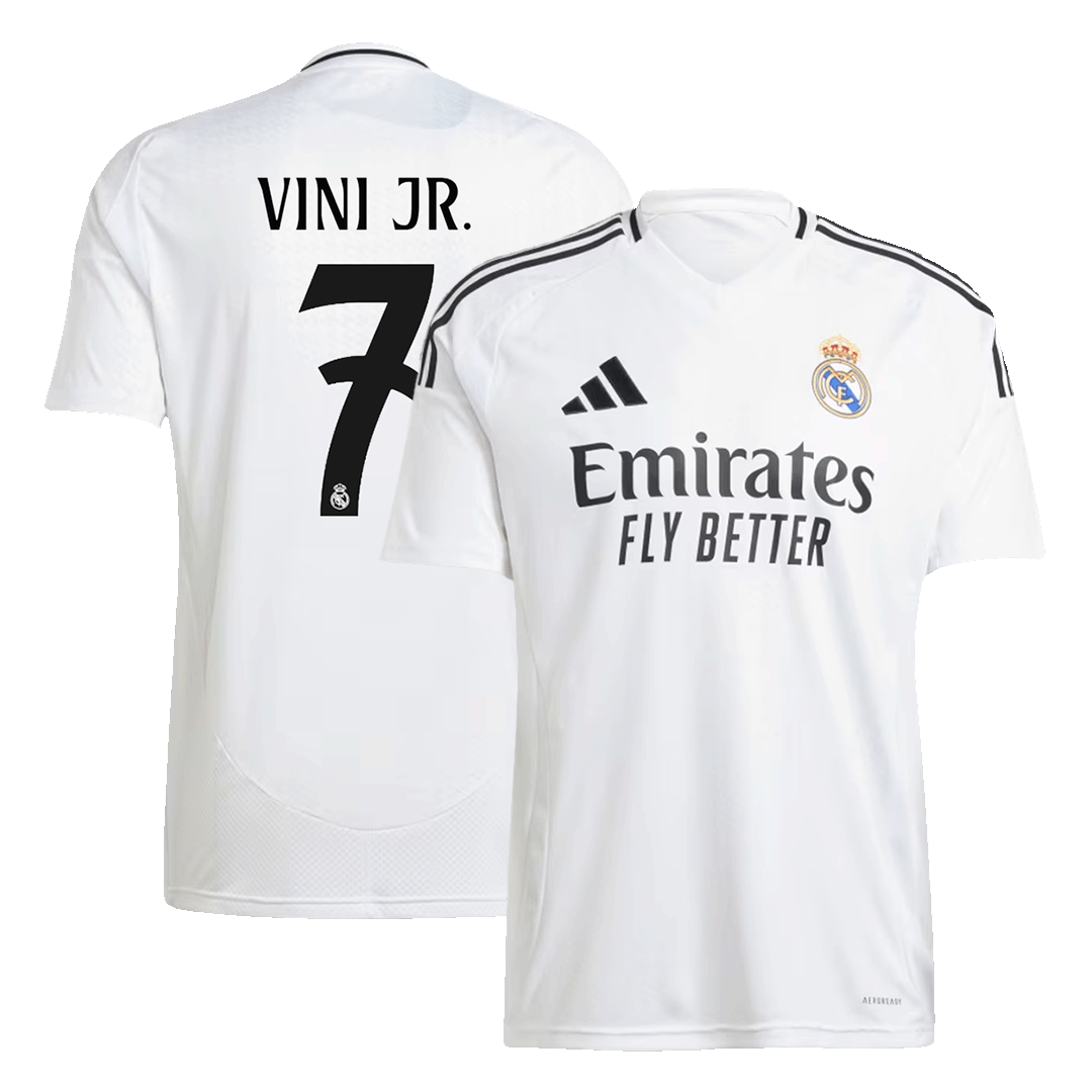 VINI JR. #7 Real Madrid Koszulka domowa piłkarska 2024/25