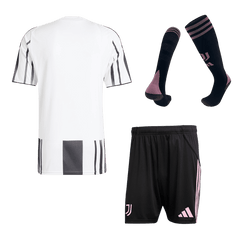 Męski Zestaw Domowa Juventus (Koszulka + Spodenki + Skarpety) 2025/26 - Topowe Koszulki Pilkarskie Sklep Internetowy