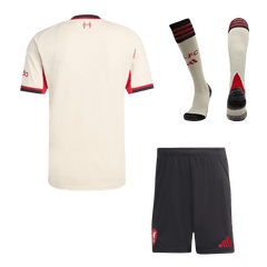 Męski Zestaw Wyjazdowa Liverpool (Koszulka + Spodenki + Skarpety) 2025/26 - Topowe Koszulki Pilkarskie Sklep Internetowy