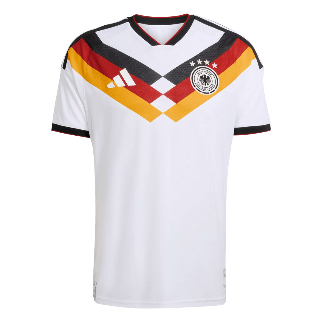 Męska Koszulka Domowa Germany Wersja Piłkarska World Cup 2026 - Slim Fit
