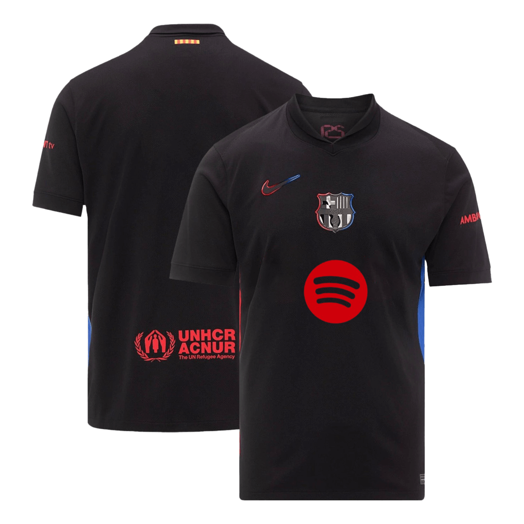 Camiseta de visitante del Barcelona 2024/25 - Logotipo de Spotify sin texto