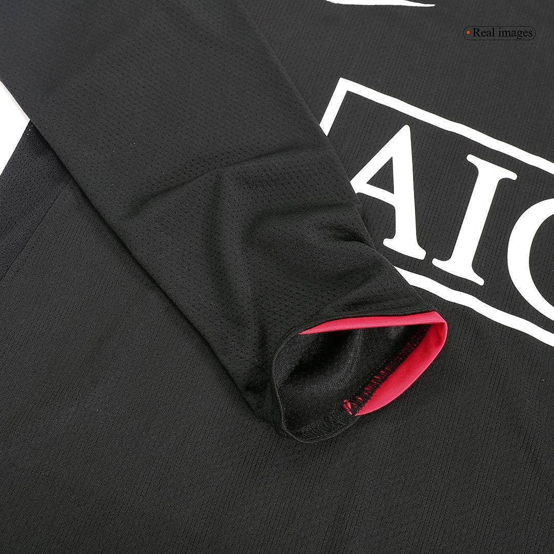 Retro 2007/08 Męska Koszulka Wyjazdowa MU z Długim Rękawem - Topowe Koszulki Pilkarskie Sklep Internetowy