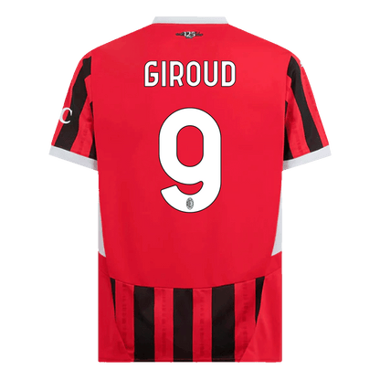 GIROUD #9 Męska koszulka domowa AC Milan 2024/25