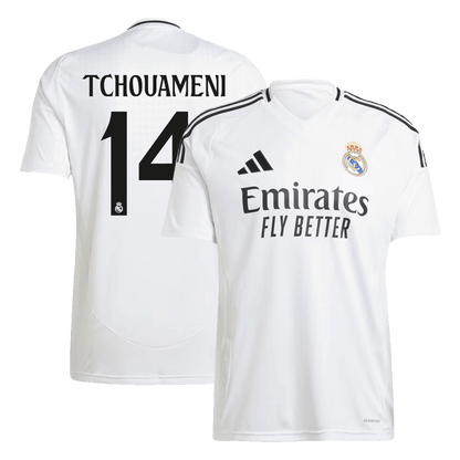 TCHOUAMENI #14 Real Madrid Home High Quality Football Shirt 2024/25