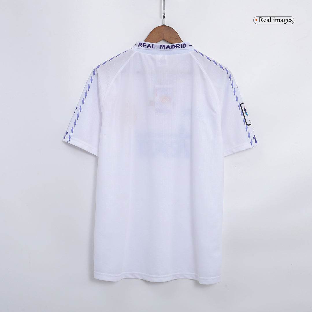 Męska Koszulka Retro Domowa Real Madrid 1996/97 - Topowe Koszulki Pilkarskie Sklep Internetowy