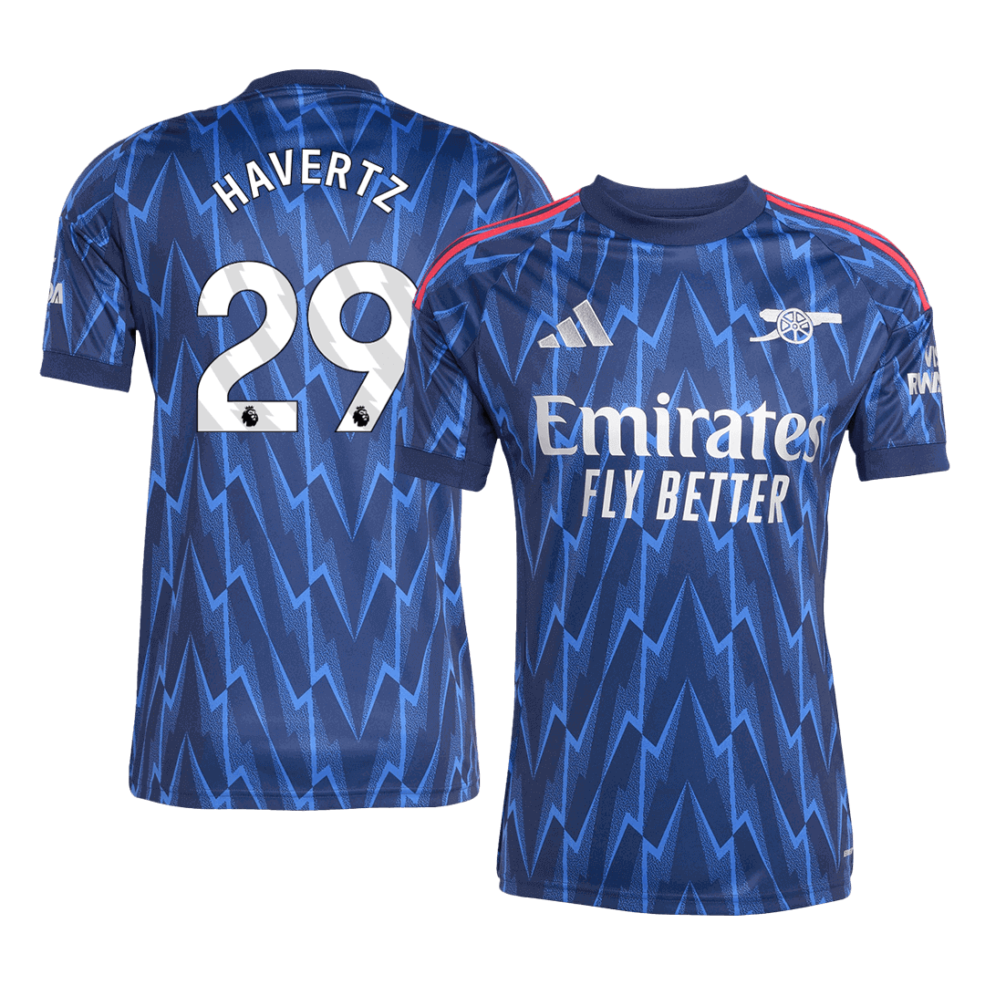 Arsenal Havertz #29 Auswärtstrikot für Herren 2025/26