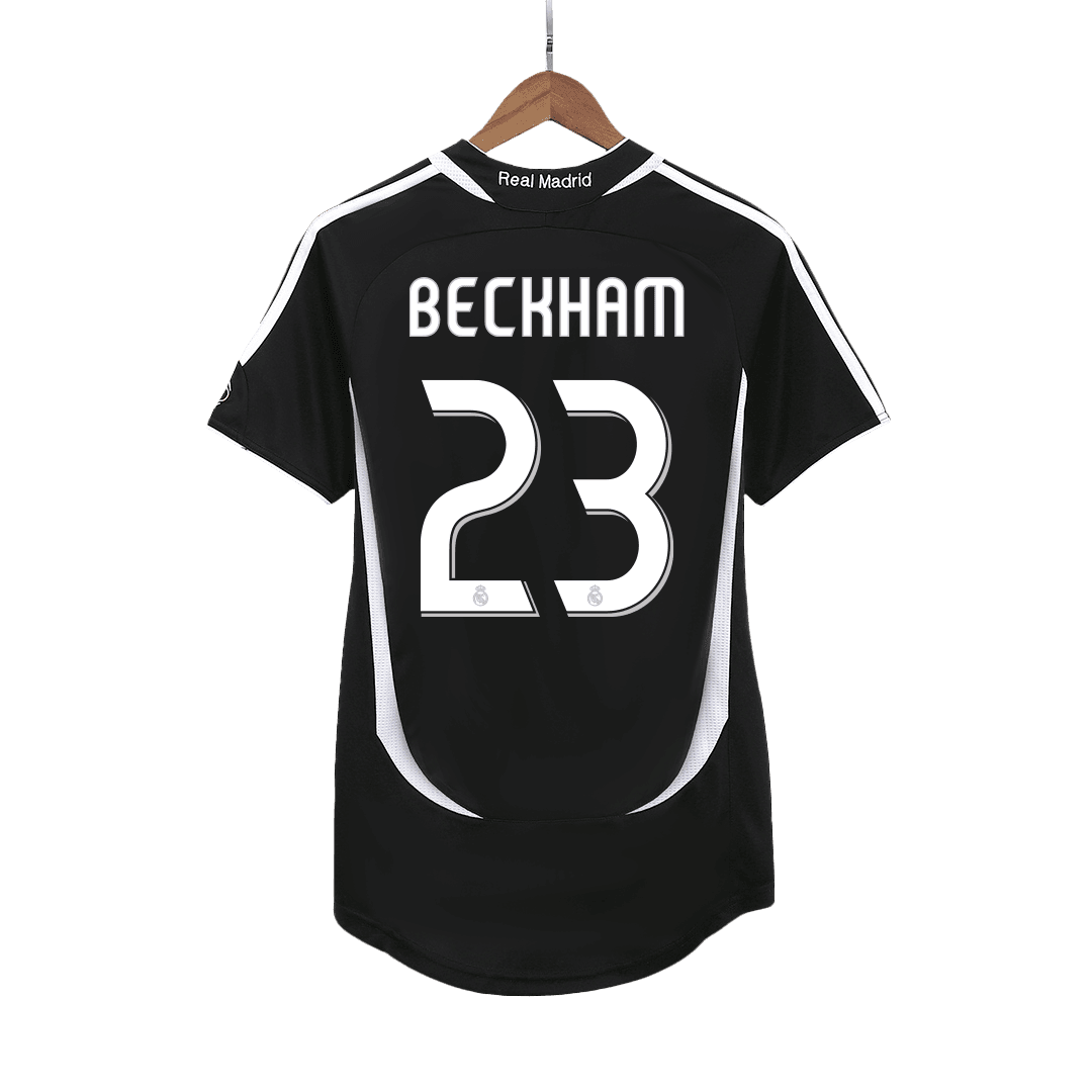 Męska Koszulka Retro Wyjazdowa Real Madrid BECKHAM #23 2006/07 - Topowe Koszulki Pilkarskie Sklep Internetowy