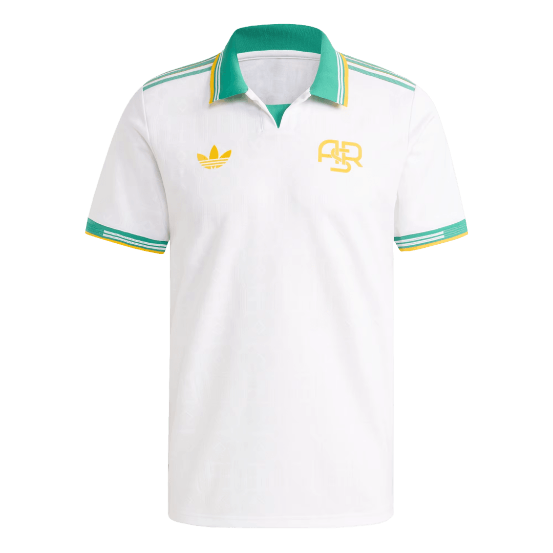 Męska Koszulka Trzecia Wyjazdowa Roma Wersja Piłkarska 2025/26 - Slim Fit - Topowe Koszulki Pilkarskie Sklep Internetowy