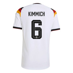 Męska Koszulka Domowa Niemcy KIMMICH #6 Wersja Piłkarska World Cup 2026 - Slim Fit