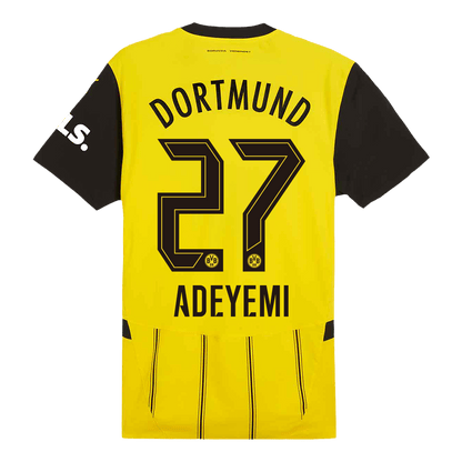 Męska Koszulka Domowa Borussia Dortmund ADEYEMI #27 2024/25