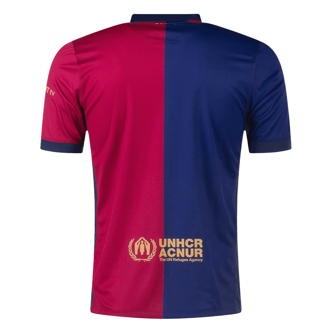 Camiseta de fútbol de local para hombre del Barcelona 2024/25 - 125 Aniversario (Logo Spotify sin texto)