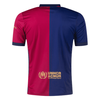 Camiseta de fútbol de local para hombre del Barcelona 2024/25 - 125 Aniversario (Logo Spotify sin texto)