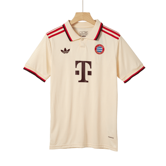 Męski Trzeci Wyjazdowy Zestaw Bayern Munich 2024/25 – UCL (Koszulka + Spodenki +Skarpetki)